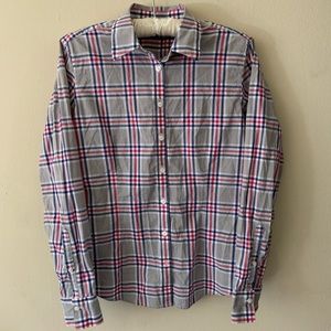Brooks Brother Women’’s plaid fitted button up